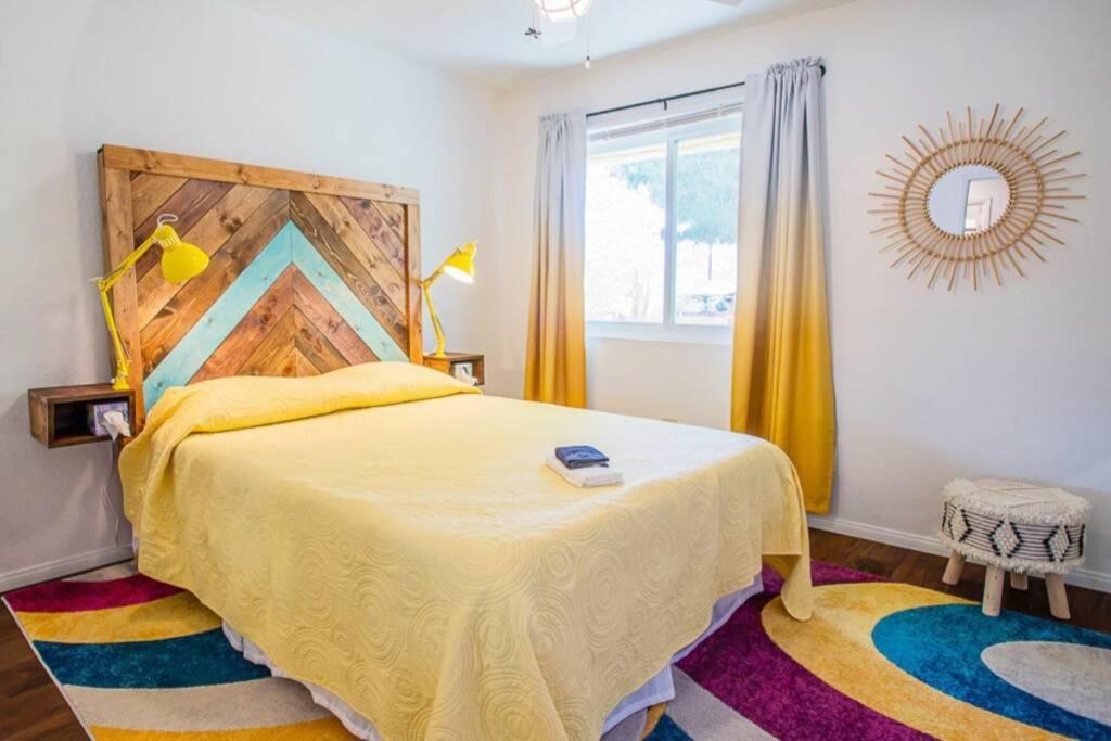 Villa New! Jt Sunshine House Cozy, Artsy & Comfy, Dog Friendly, 3Bd Joshua Tree Esterno foto